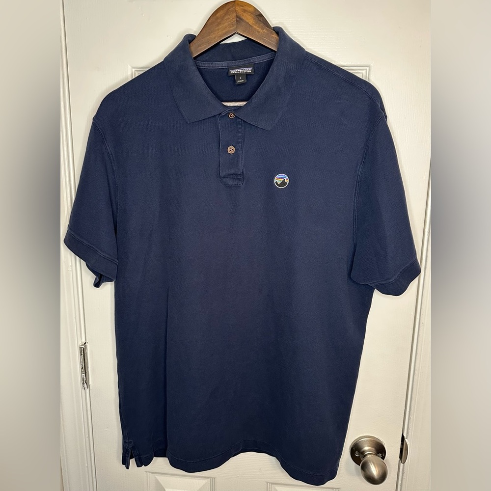 Mens Patagonia short sleeve polo shirt EUC - Picture 7 of 16